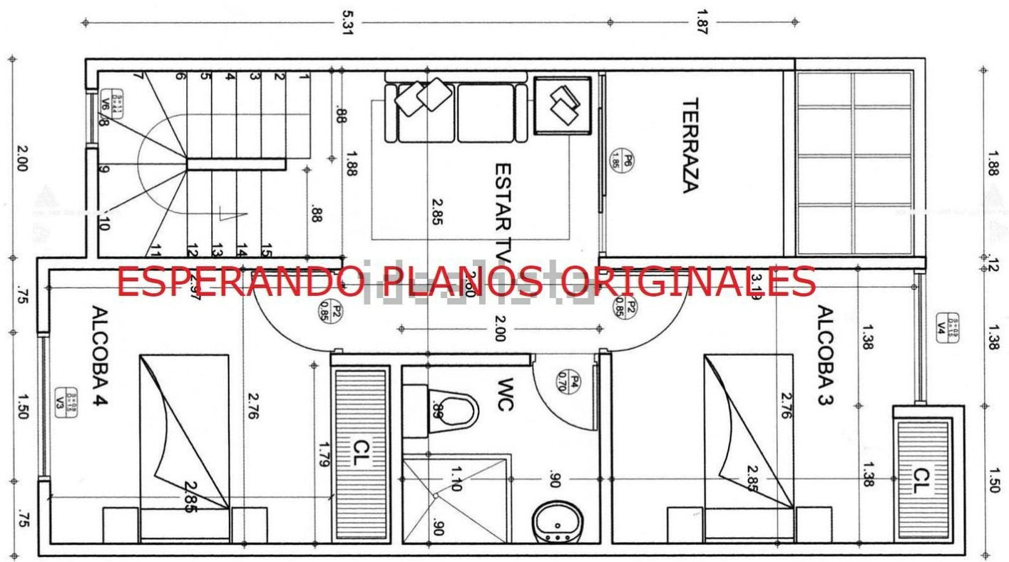 Duplex takvåning med bastu och garage i Puerto Marina