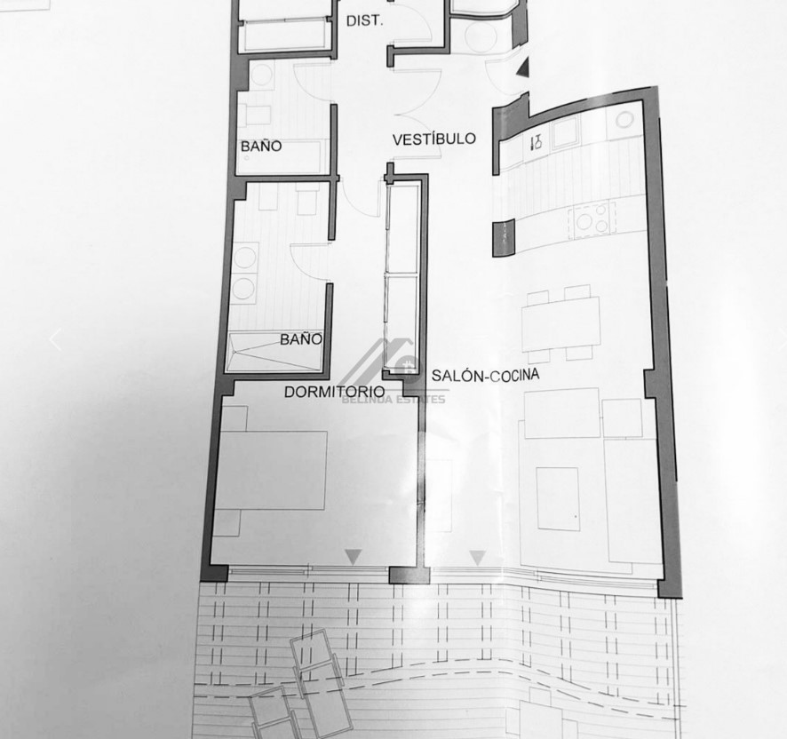 Fantástico ático con parking, sauna y gimnasio en Fuengirola