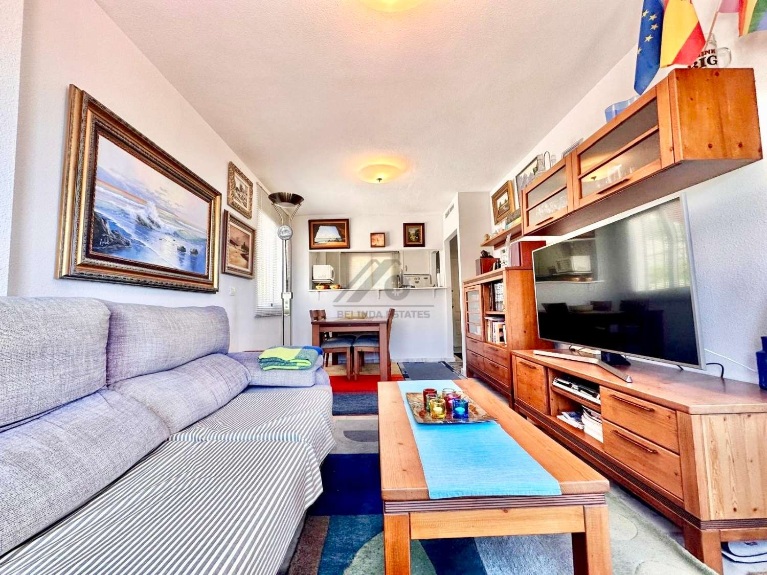 Prachtig appartement met uitzicht op zee in Benalmadena Pueblo