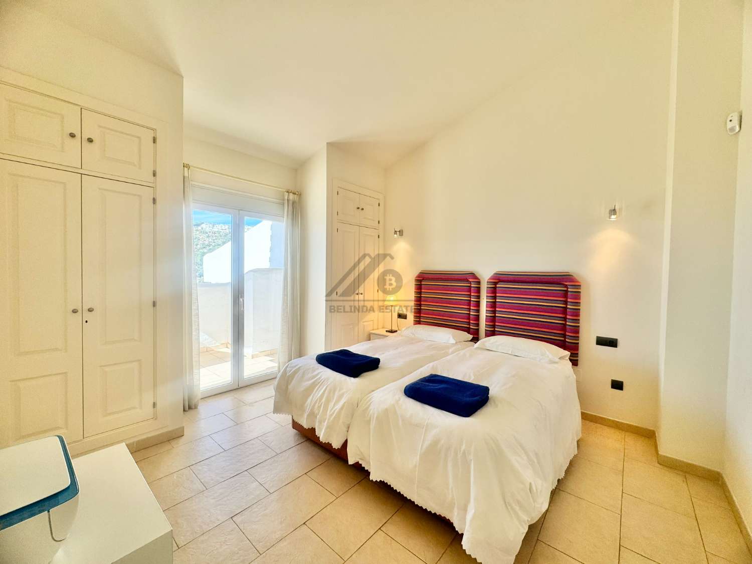 Penthouse s bazénem a výhledem na moře v Benalmadena Pueblo