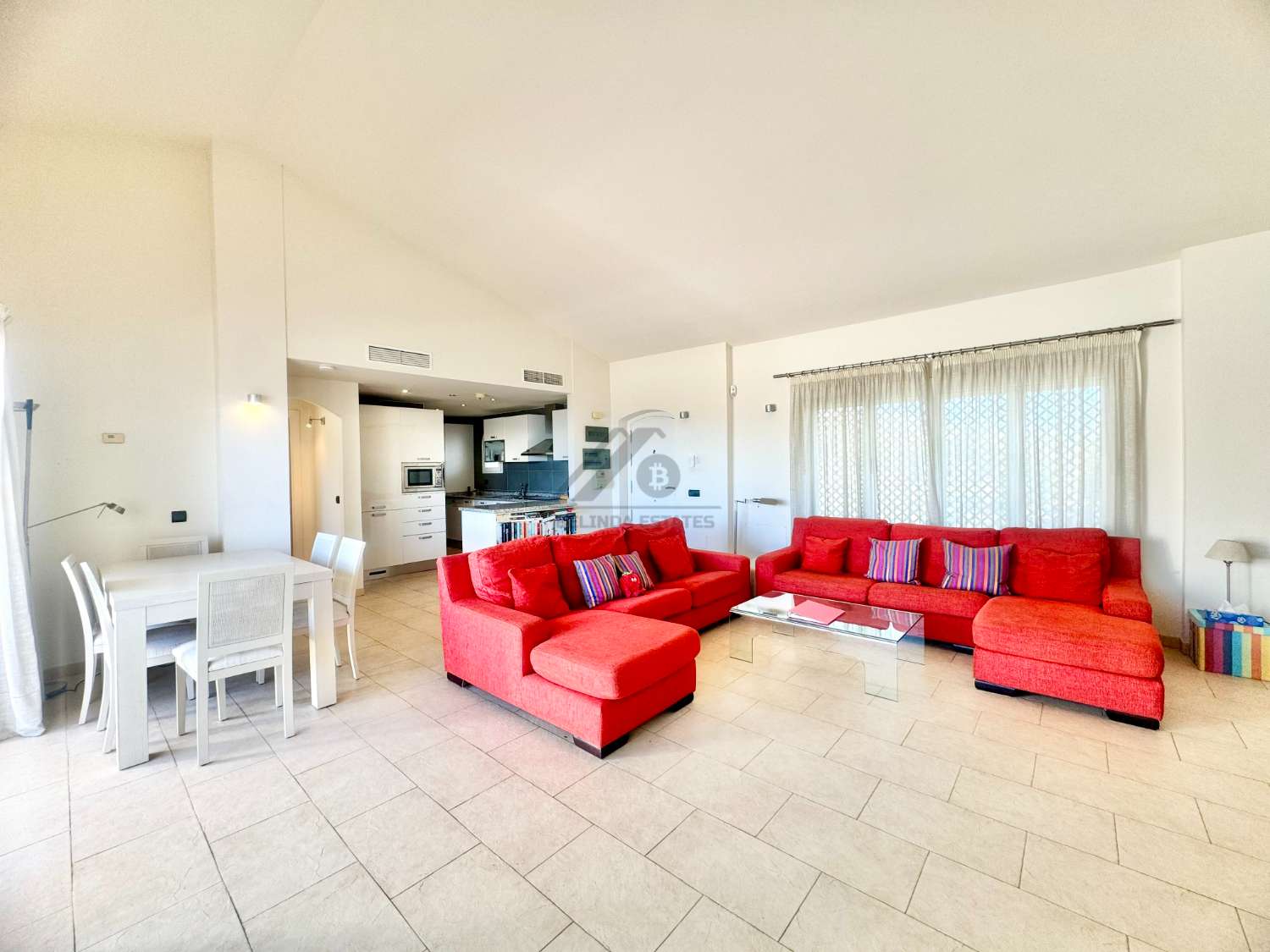 Penthouse s bazénem a výhledem na moře v Benalmadena Pueblo