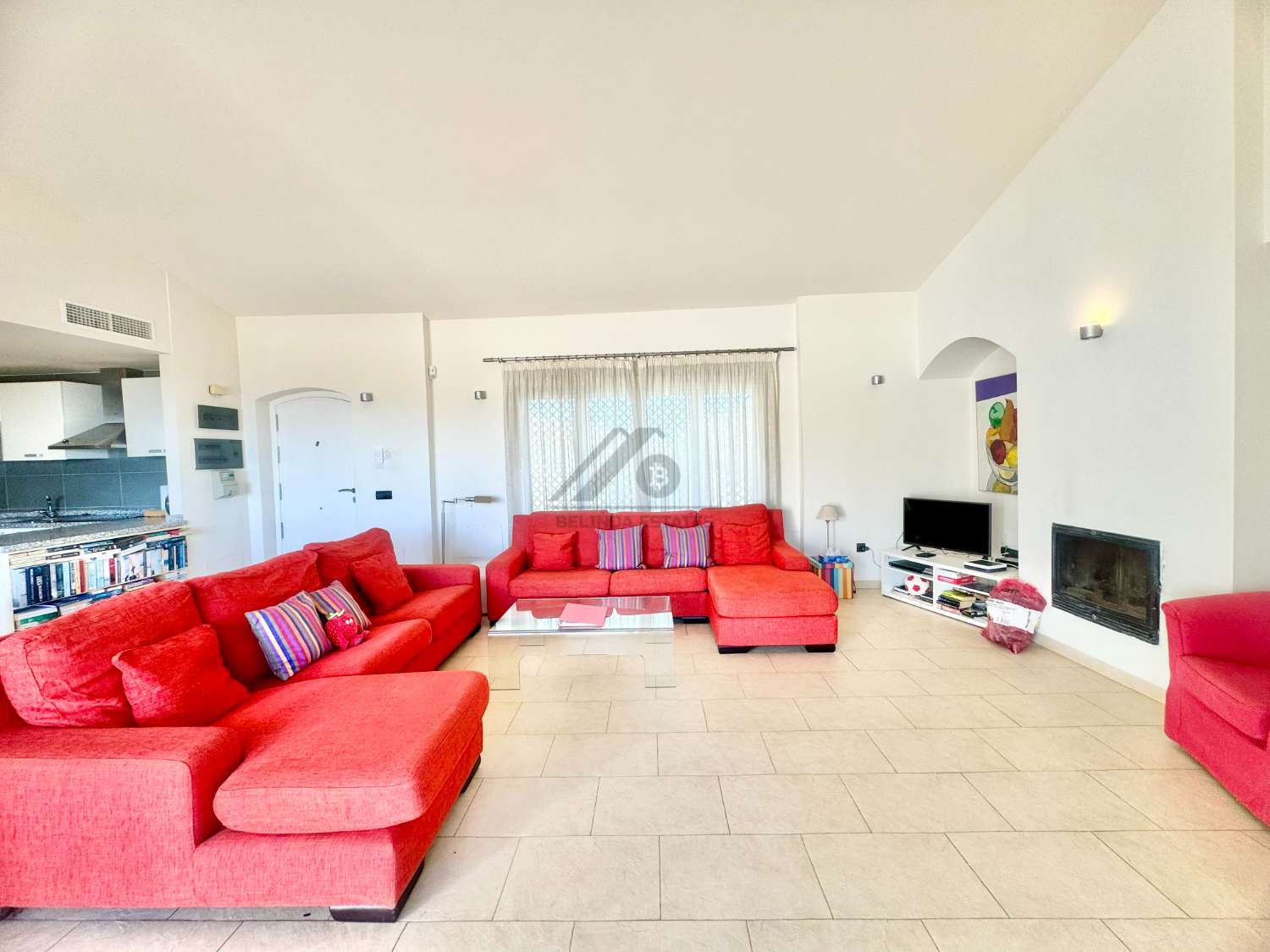 Penthouse s bazénem a výhledem na moře v Benalmadena Pueblo