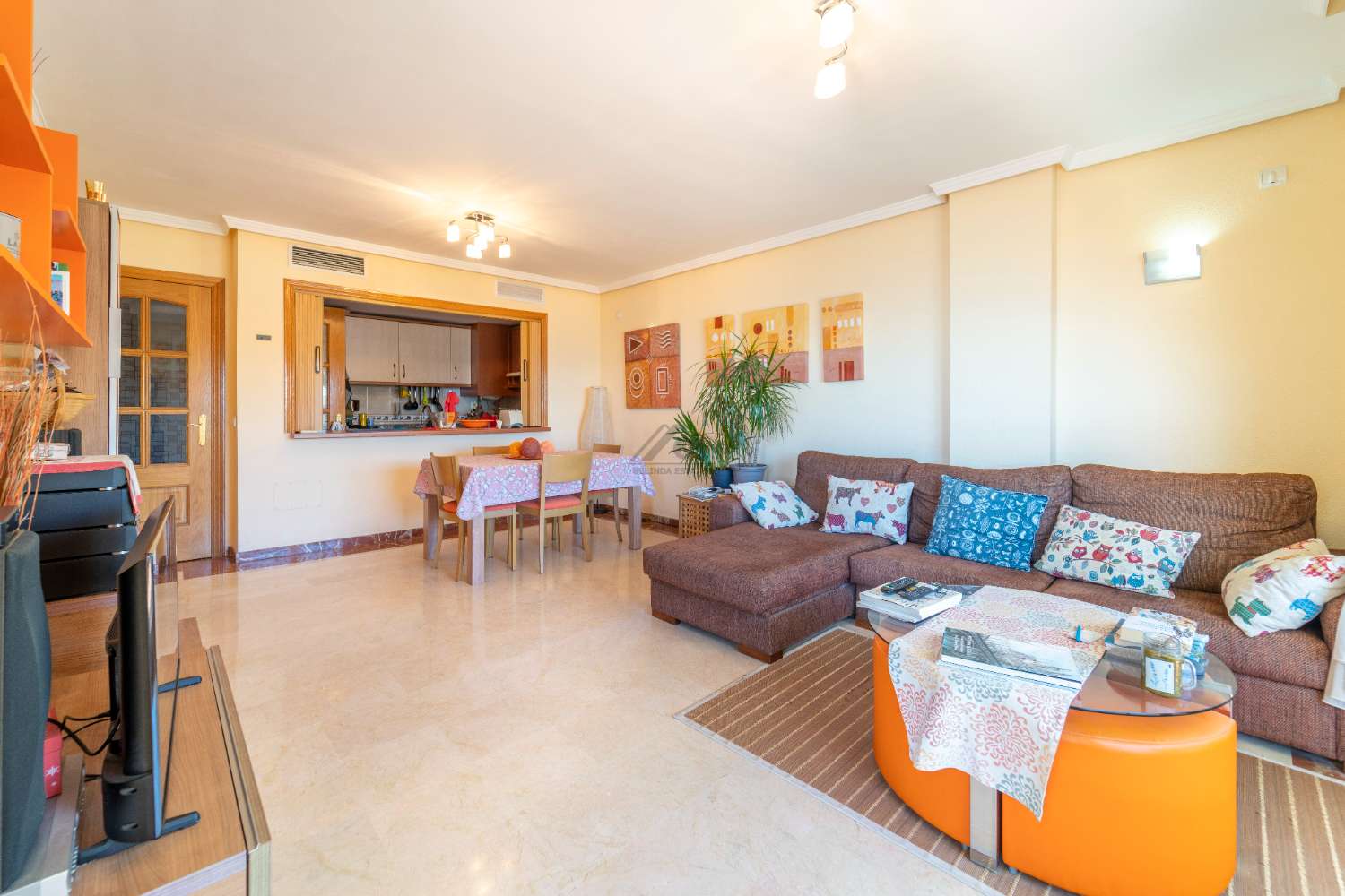 Apartmán s přímým výhledem na moře v Benalmádena