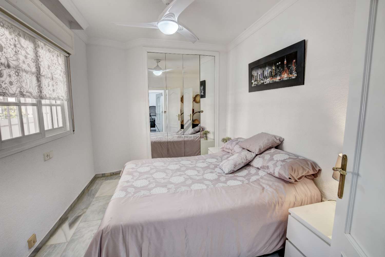 Světlý penthouse s výhledem na moře v Benalmádena Pueblo